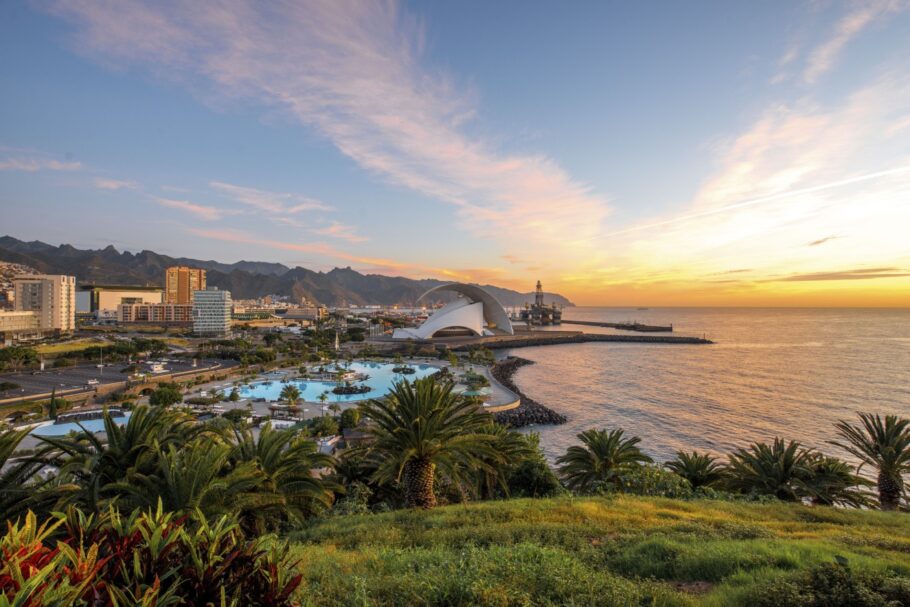 Santa Cruz de Tenerife, na Espanha, está no itinerário do MSC Grandiosa na travessia da Europa para o Brasil