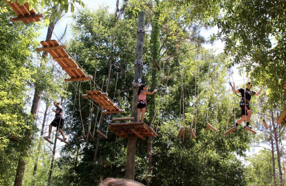 Orlando Tree Trek Adventure Park oferece muita diversão para todas as idades