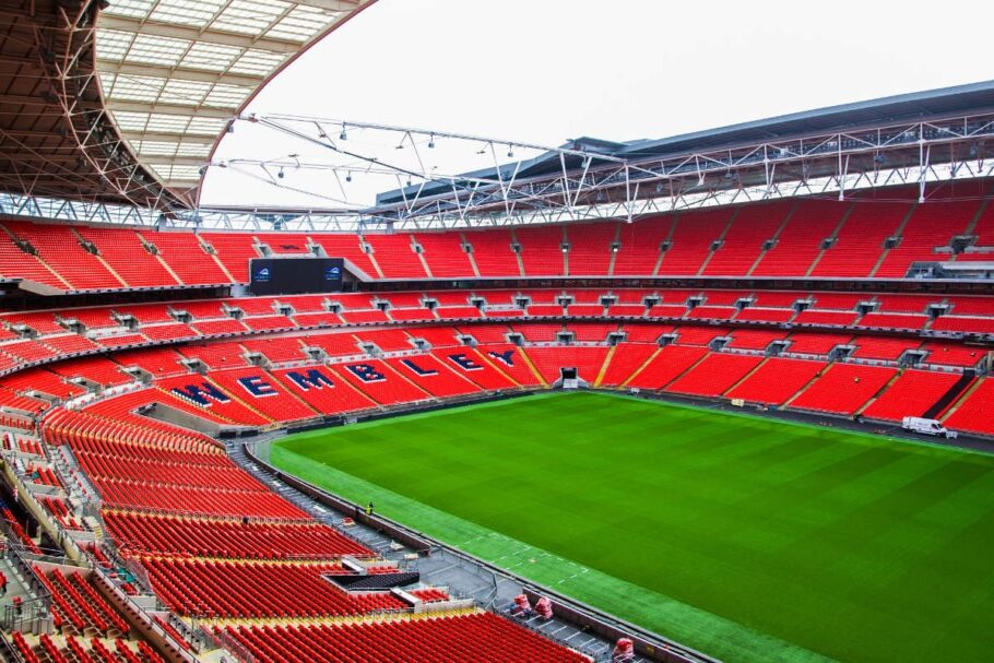 Wembley é considerado o templo do futebol