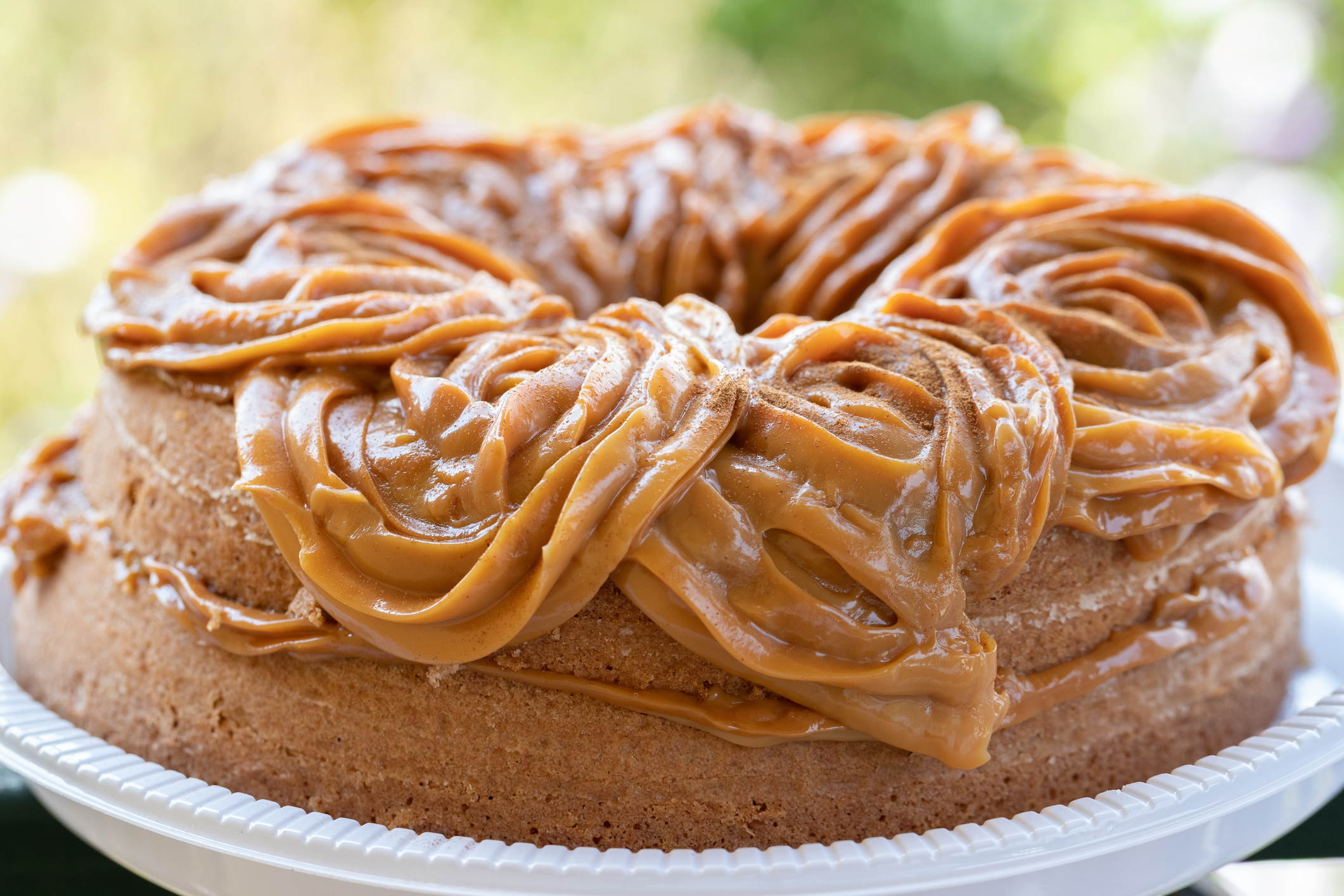 Bolo de churros de frigideira