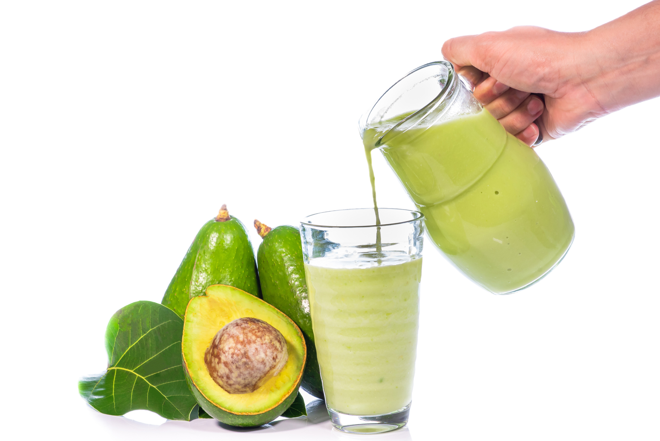 Vitamina de abacate low carb