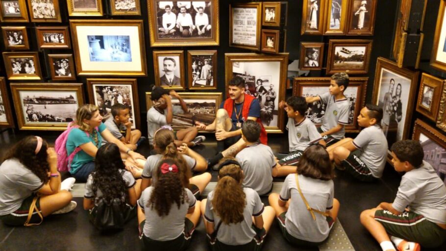 O Museu do Futebol fica no Estádio do Pacaembu, na zona oeste