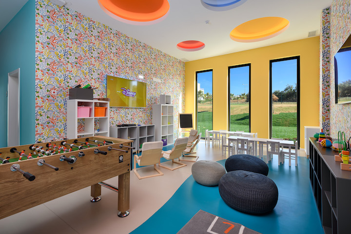 Kids club do recém-inaugurado Tivoli Alvor Resort, em Algarve (Portugal)