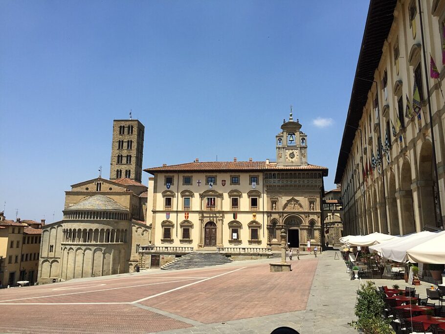 A igreja de Santa Maria della Pieve