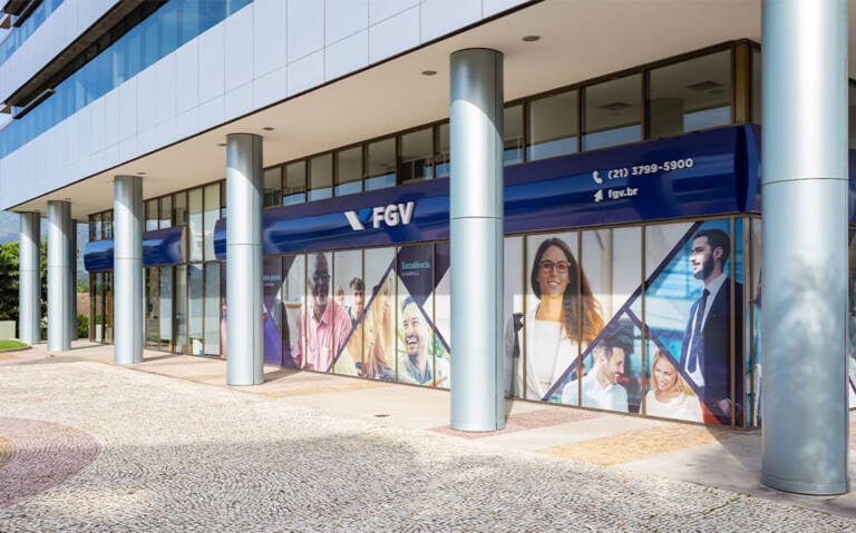 Fachada da FGV no Rio