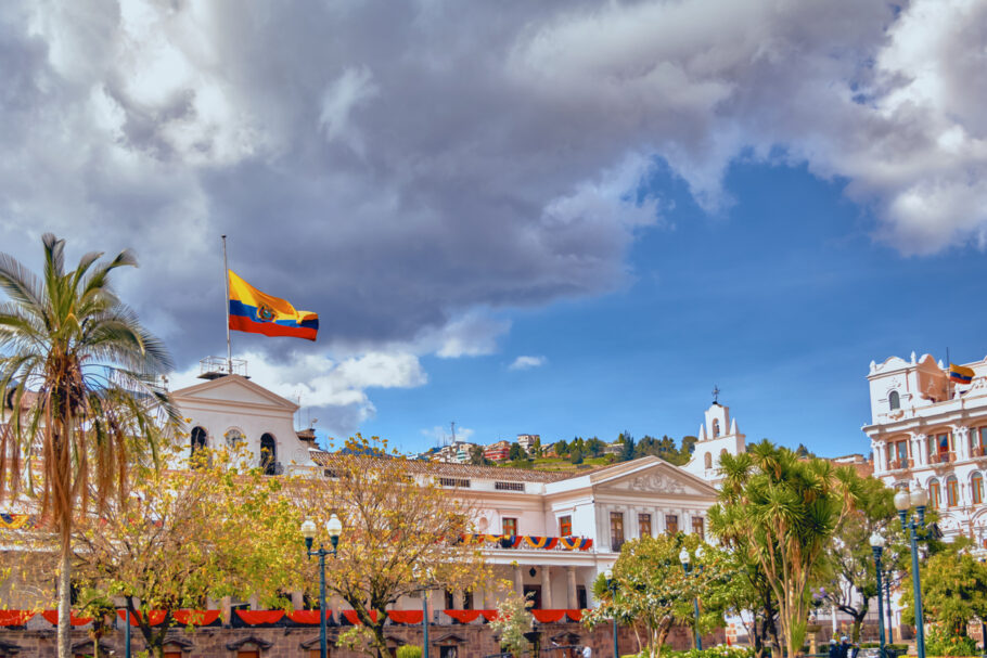 Palácio Carondelet, sede do governo do Equador