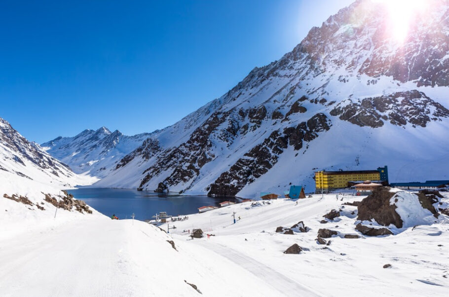 Portillo, uma das estações de esqui mais antigas do Chile