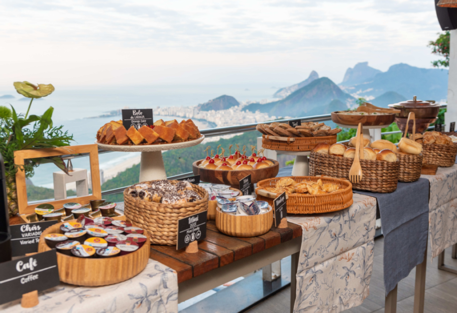 Experiência termina no Pão de Açúcar com um bufê de café da manhã