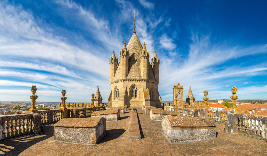 A Catedral de Évora, em Portugal