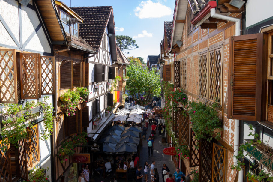 Centrinho do Capivari, bairro mais badalado de Campos do Jordão