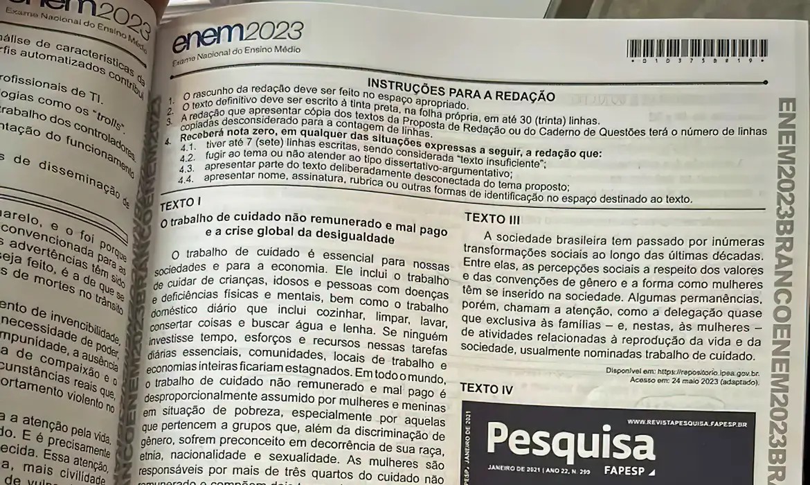 Aulão gratuito de redação para o Enem 2024