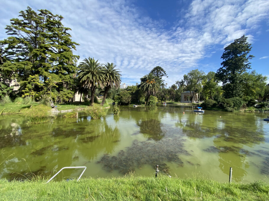 Parque Rodó em Montevidéu, Uruguai