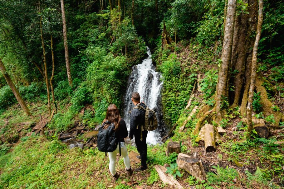 Cachoeira no Parque Nacional La Amistad