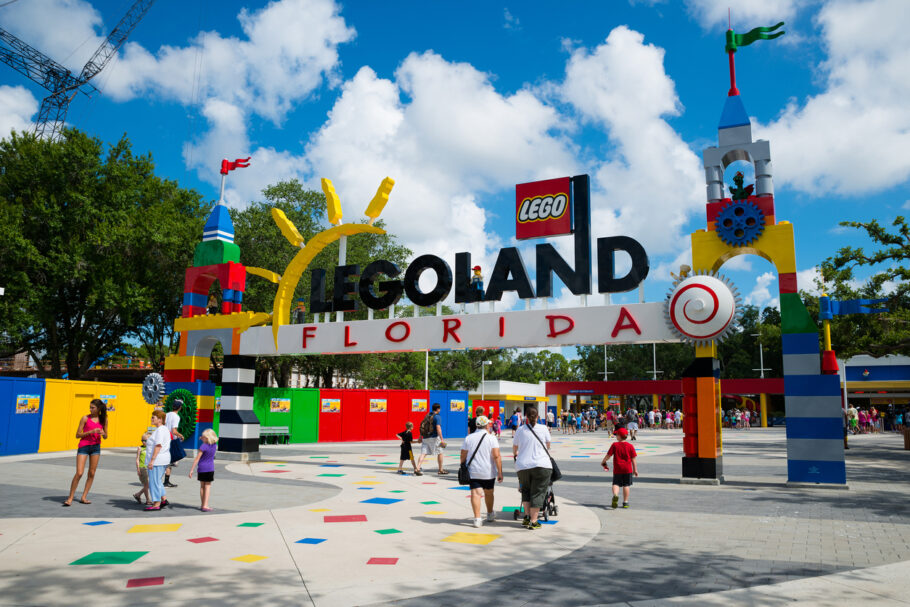 Legoland é um dos parques temáticos na Flórida Central