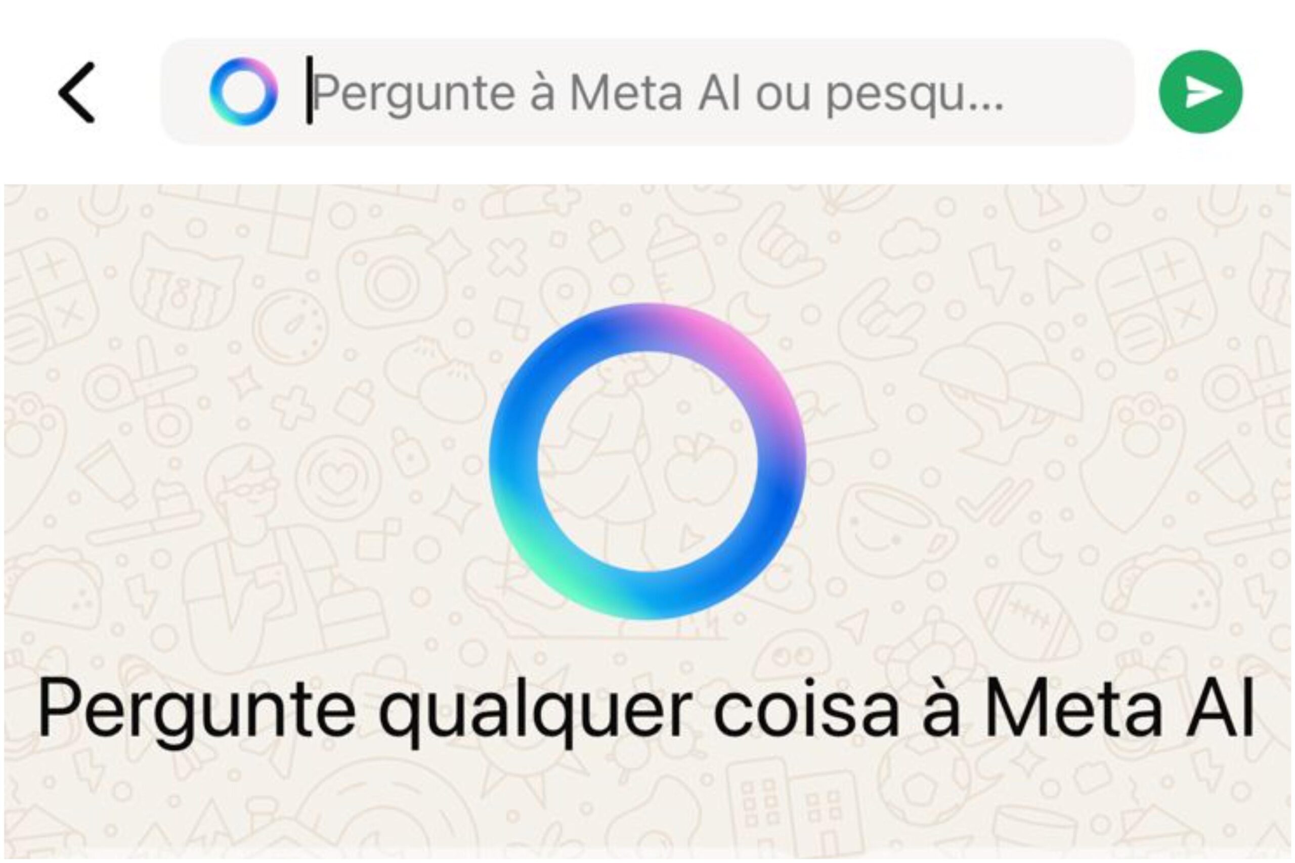 Meta AI no WhatsApp deve chegar para todos os usuários em breve