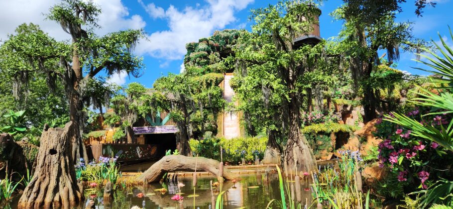 Tiana’s Bayou Adventure, no Magic Kingdom, é possível usar a Lightning Lane