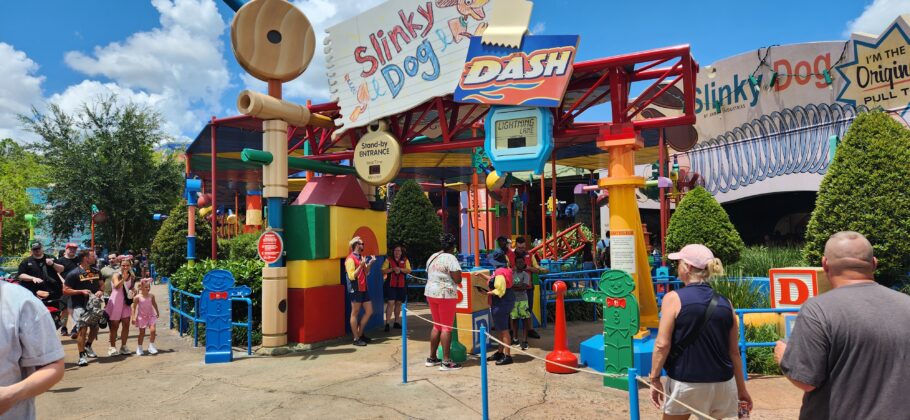 A área temática Toy Story Land, no Disney’s Hollywood Studios