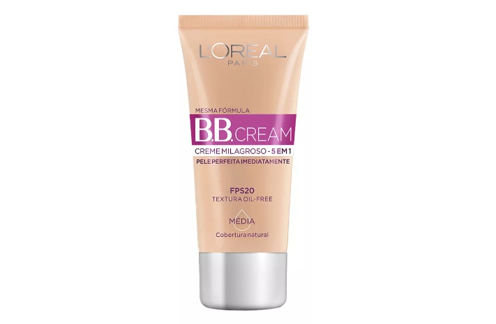 Base de maquiagem em creme L’Oréal Paris BB Cream Milagroso está com descontão