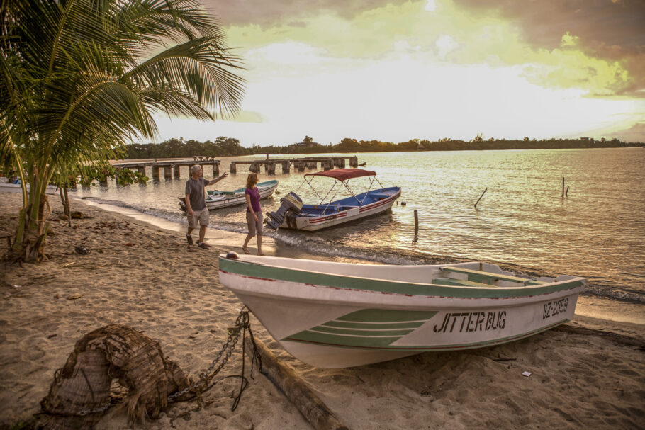 Amex Beaches, na Península de Placencia