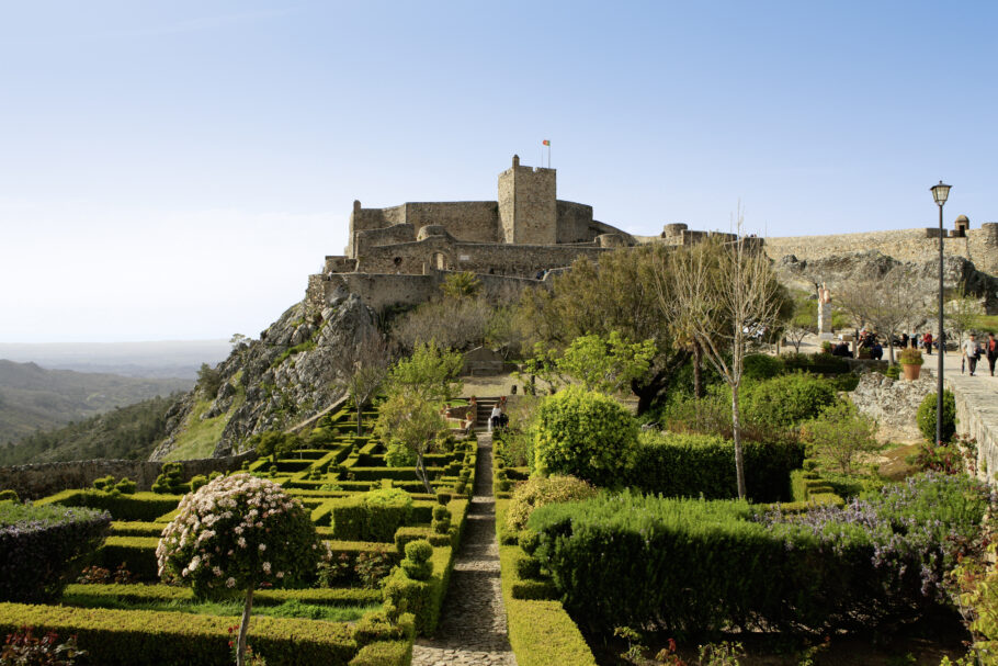 O Castelo de Marvão oferece vistas deslumbrantes do Alentejo