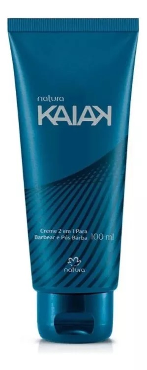 O creme 2 Em 1 Para Barbear e Pós Barba Natura Kaiak custa R$19,39