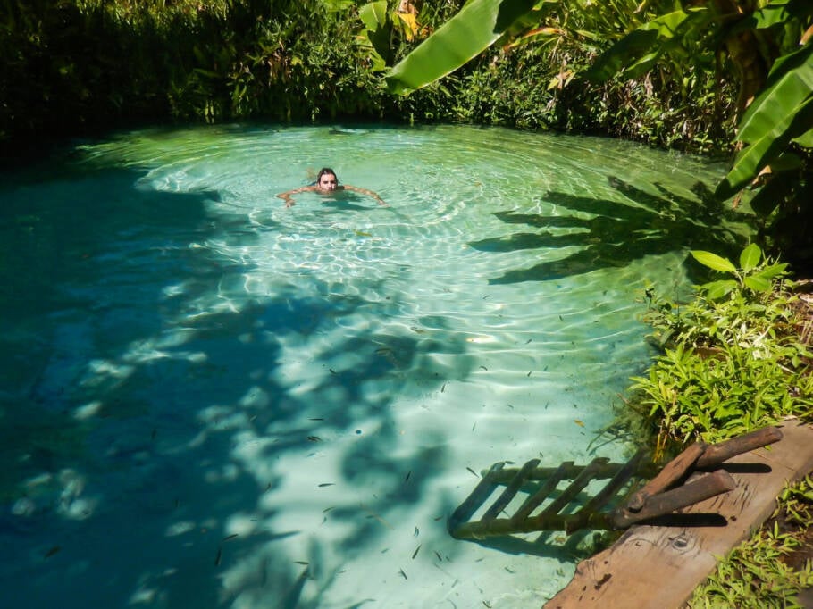 Todos os fervedouros do Jalapão estão localizados em propriedades particulares, por isso, é preciso pagar para entrar