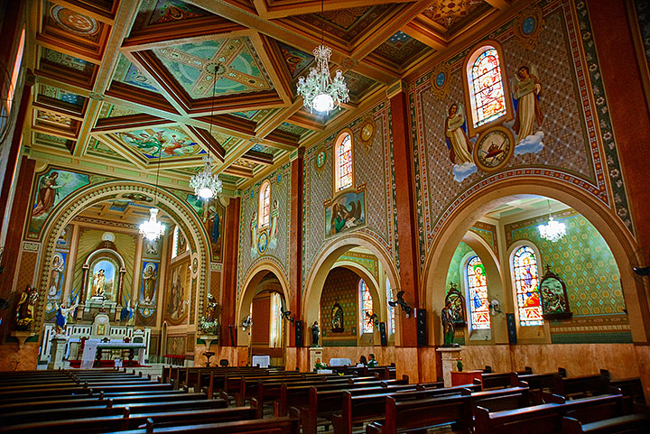 Interior da Igreja Matriz de São Roque