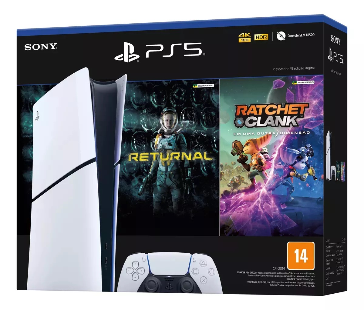 PlayStation 5 custa R$3.260,40 na promoção e já vem com dois jogões!