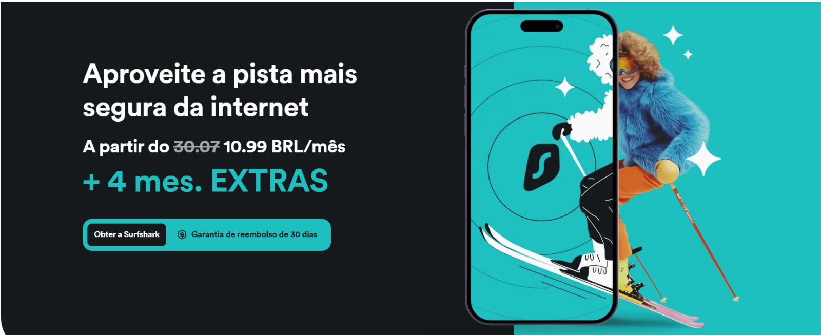 Aproveite a promoção da Surfshark e invista pouco para ter a melhor segurança online!