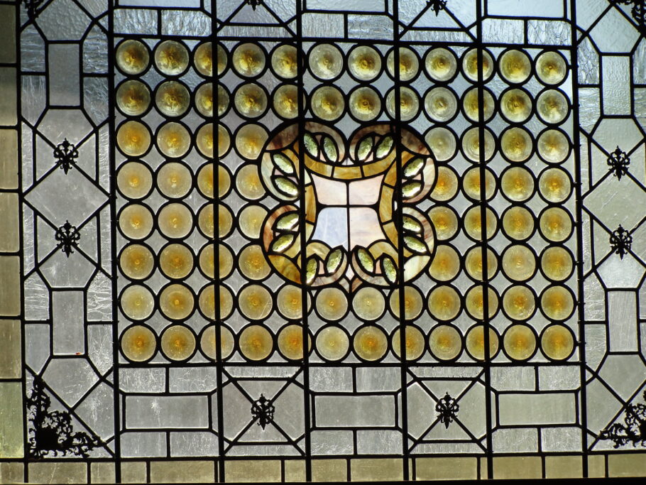 Vitrais feitos pelo Louis C. Tiffany, no Flagler College