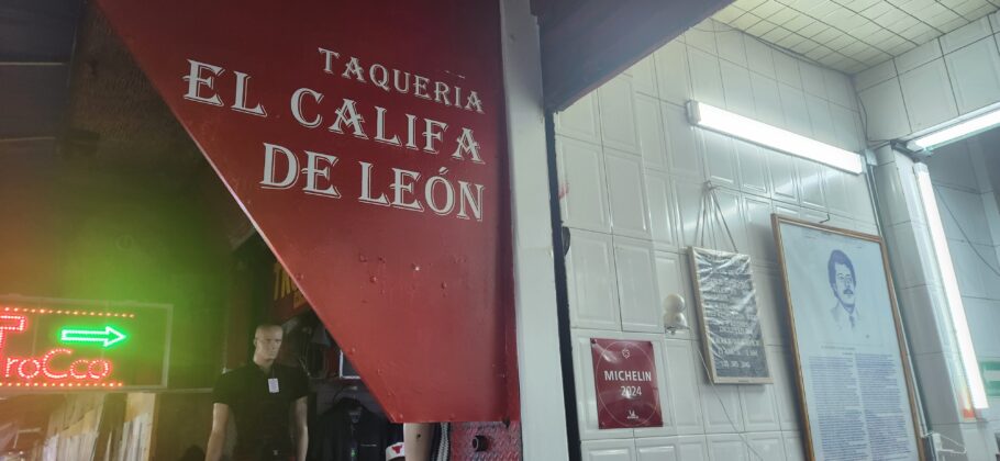 El Califa em León é a única taqueria da Cidade do México com uma estrela Michelin