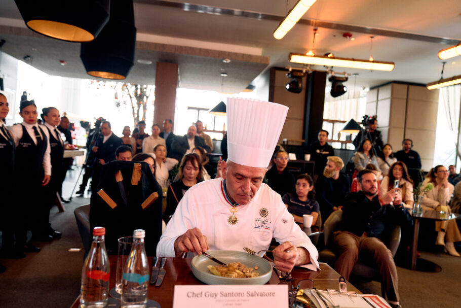 O chef Guy Santoro, do Restaurante Almara, fou um dos jurados