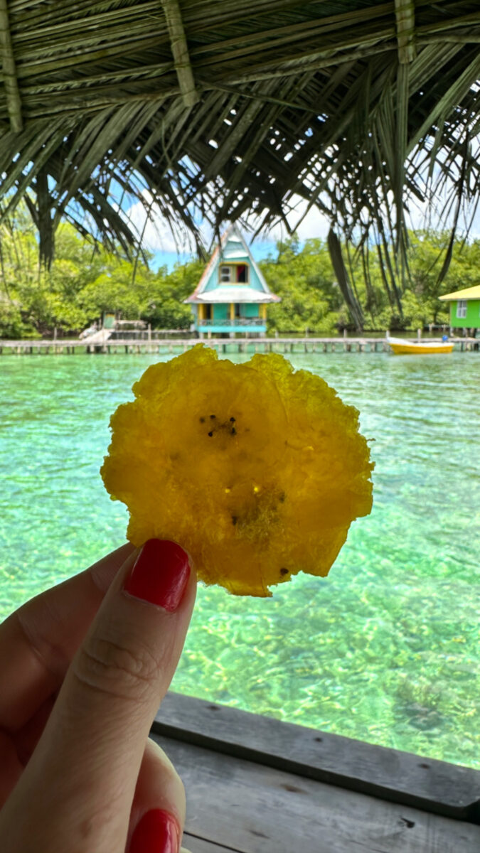 Patacones, bolinhos panamenhos de um tipo de banana da terra; veja mais fotos