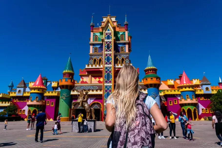 O Castelo das Nações é a porta de entrada do Beto Carrero World