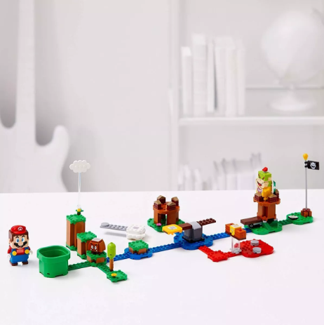 Esse Lego do Mario sai por R$299,99