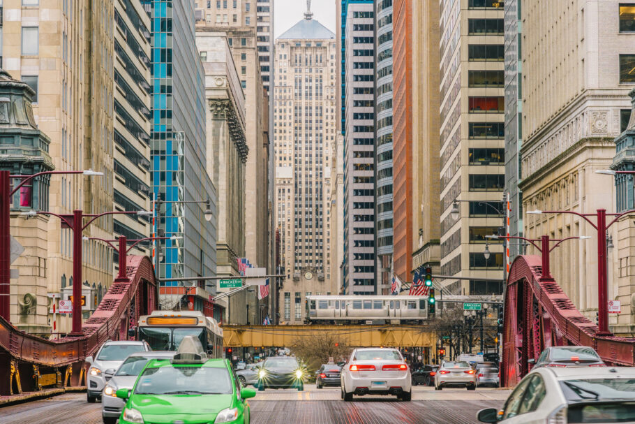 Chicago é a terceira maior cidade dos Estados Unidos