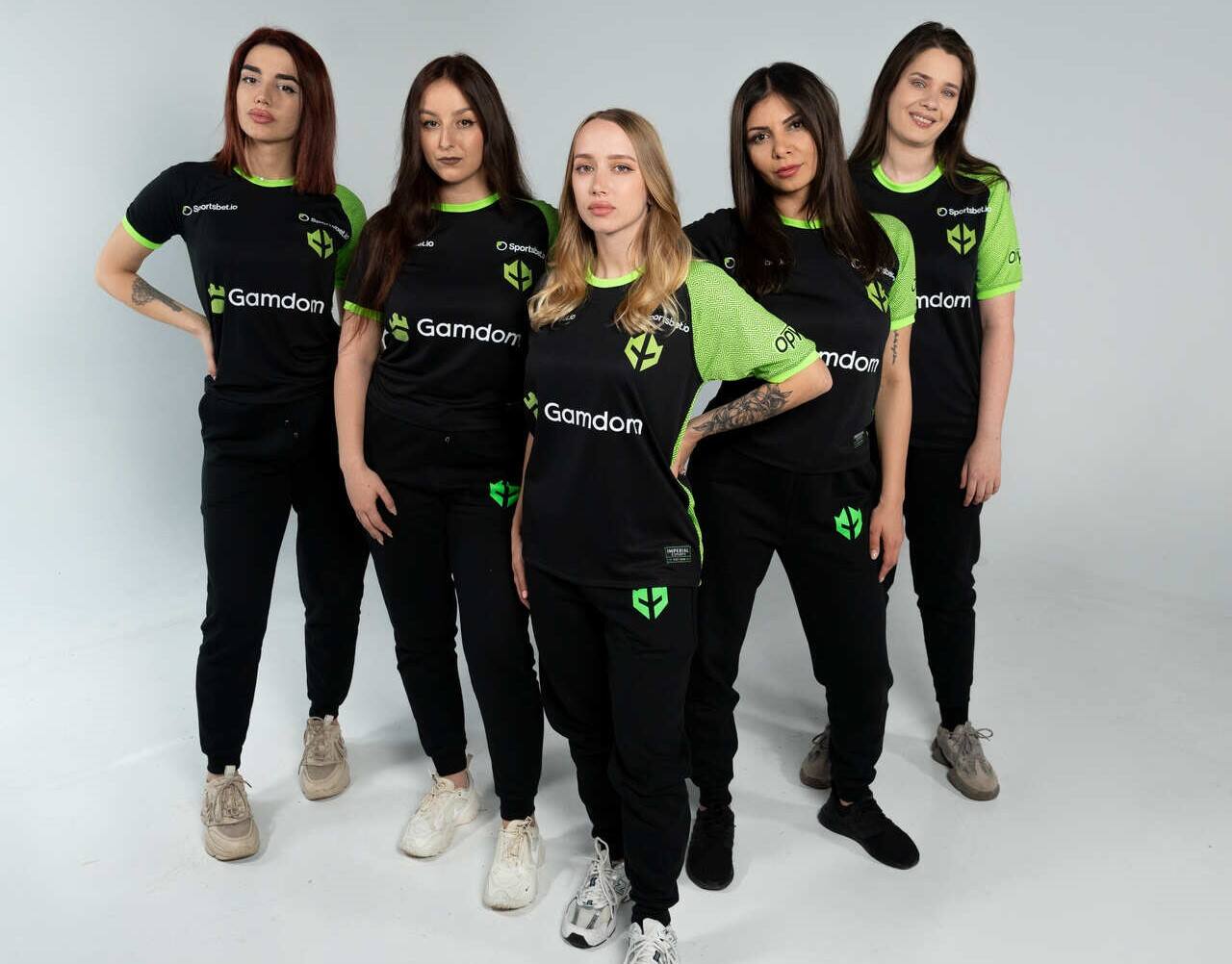 Quinteto feminino foi destaque no ranking global da Valve – Divulgação