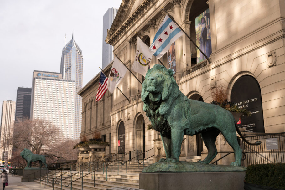 Fachada do Instituto de Arte de Chicago