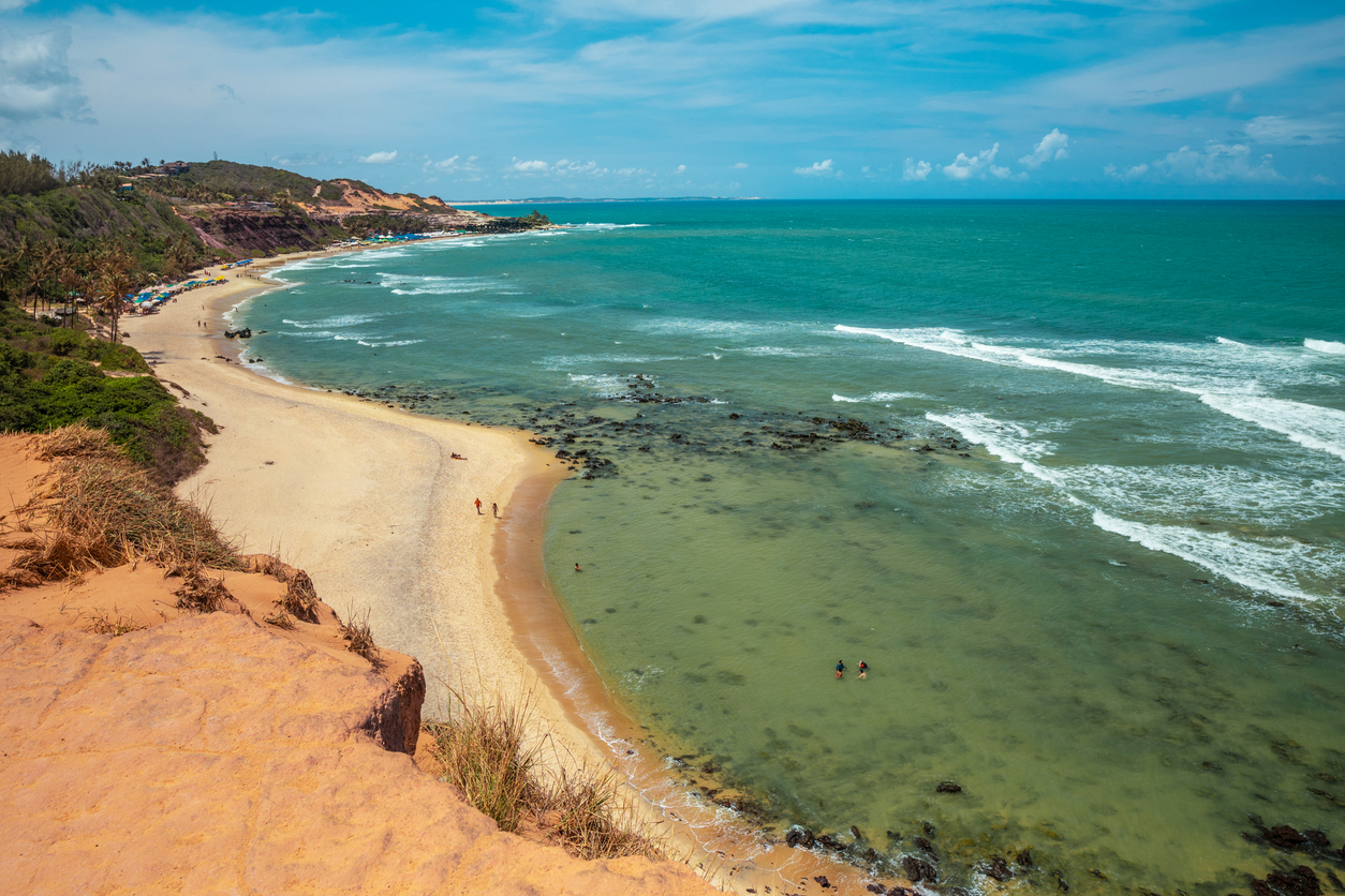 Combinando beleza intocada e tranquilidade, o litoral nordestino encanta visitantes de todo o mundo