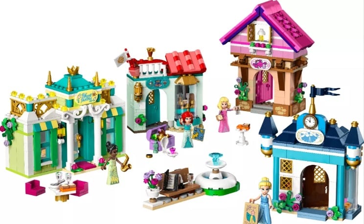 Esse kit com princesas Disney sai por R$399,99