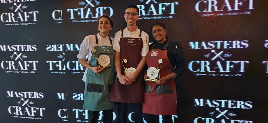 Geovanna Bueno, Gustavo Noboriawa e Yandery Crispin foram os vencedores da edição 2024 do Masters of the Craft