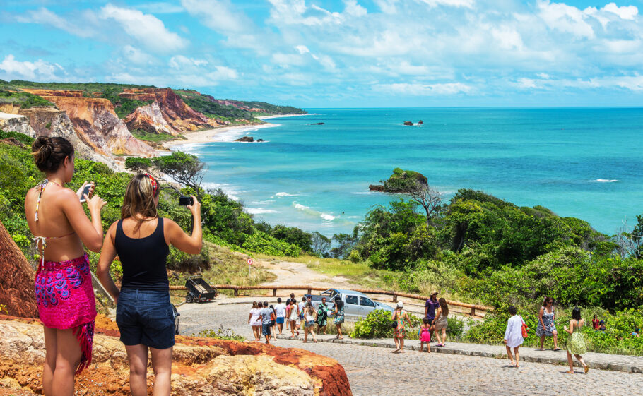 Mirante da Praia de Tambaba, em Conde (SP)