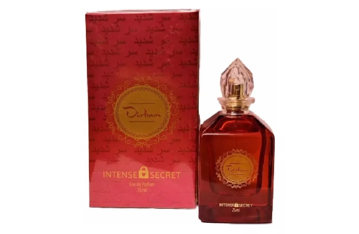 O Intense Secret Dirham Eau De Parfum sai por R$149,99 no Mercado Livre