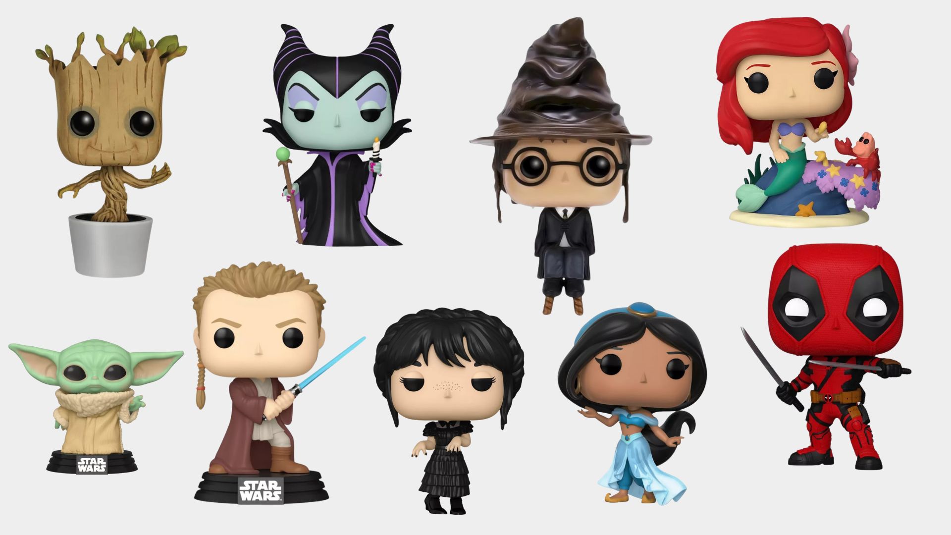 Colecionáveis de vários personagens fofinhos em versão Funko Pop! estão no precinho!