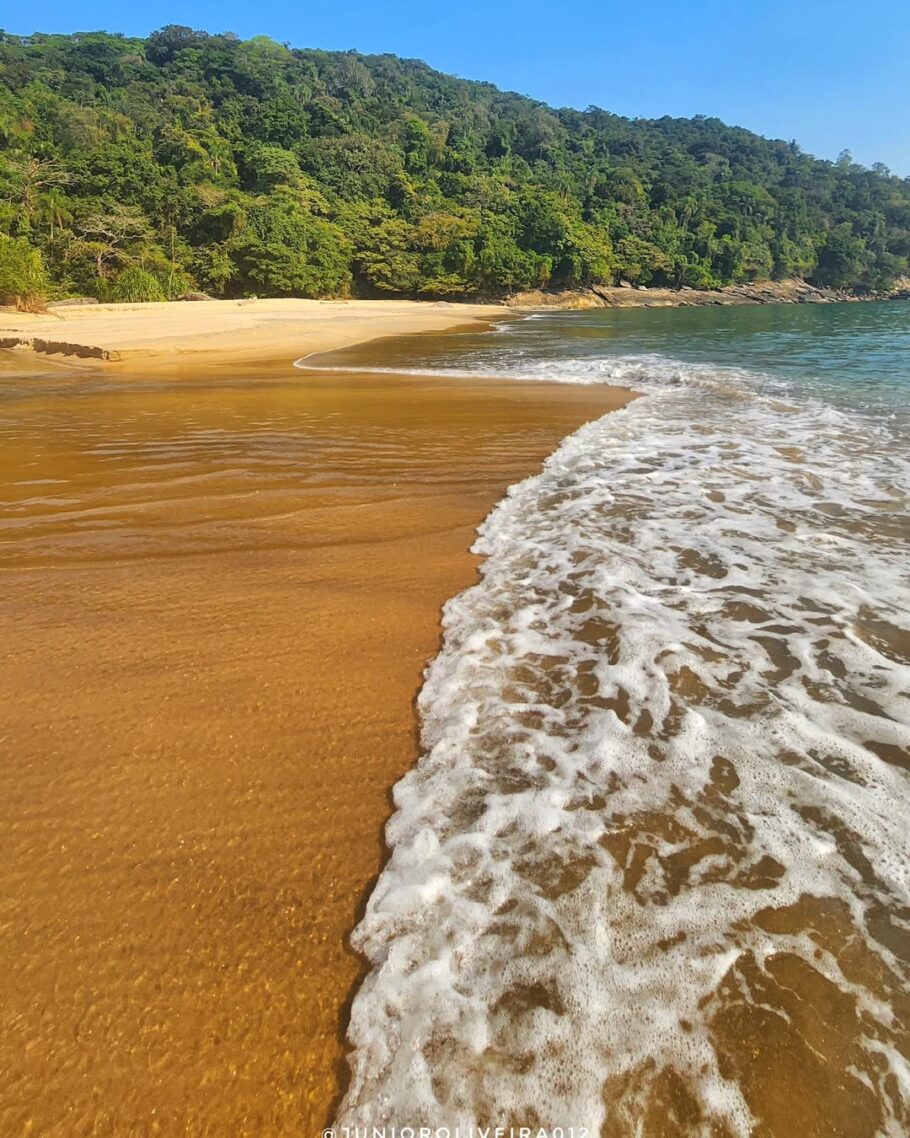 Praia de Toque-Toque Pequeno, em São Sebastião