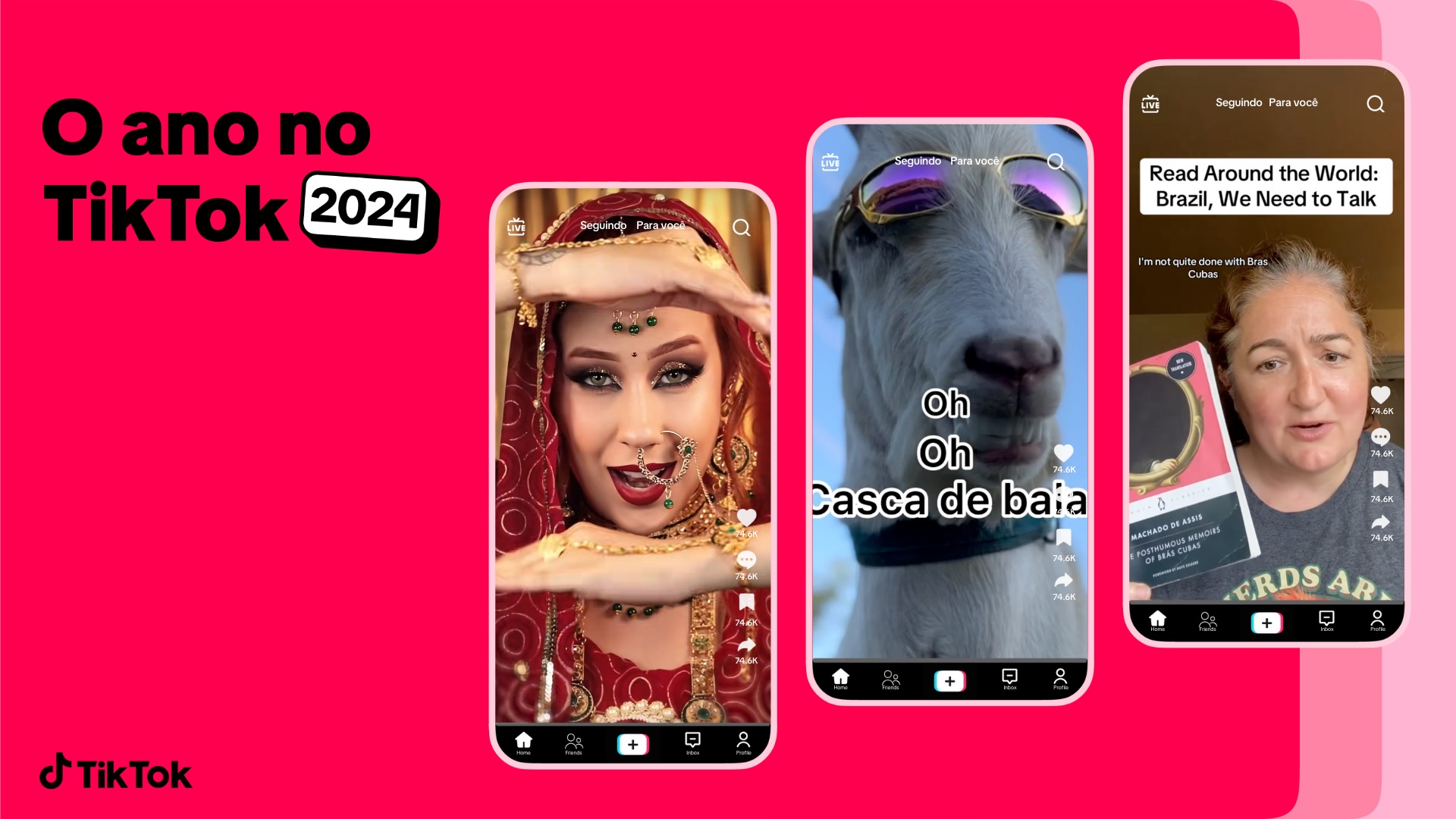 “Criadores do ano, ícones do amanhã!” – Finalistas e convidados se reúnem para celebrar o impacto do TikTok