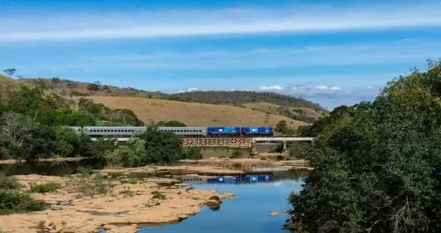 O trem turístico Rio-Minas vai percorrer 8 cidades dos dois estados