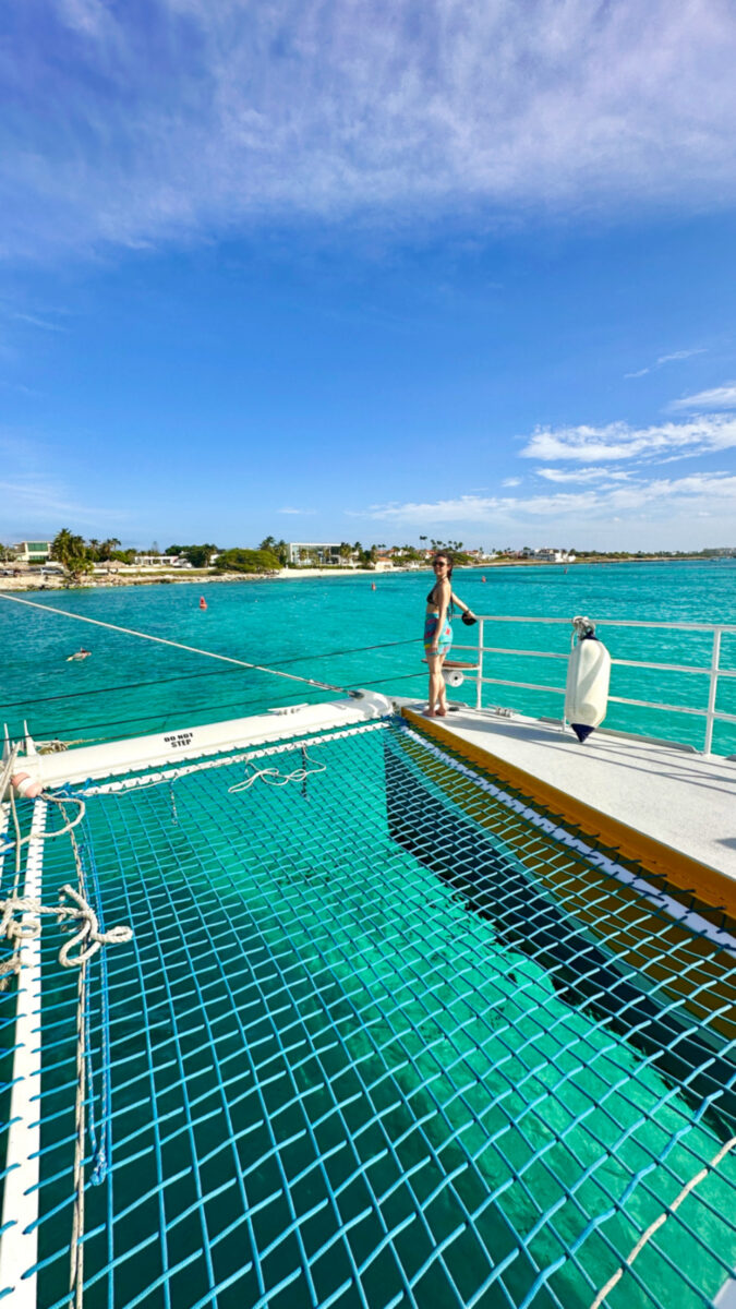 Passeio de catamarã em Aruba