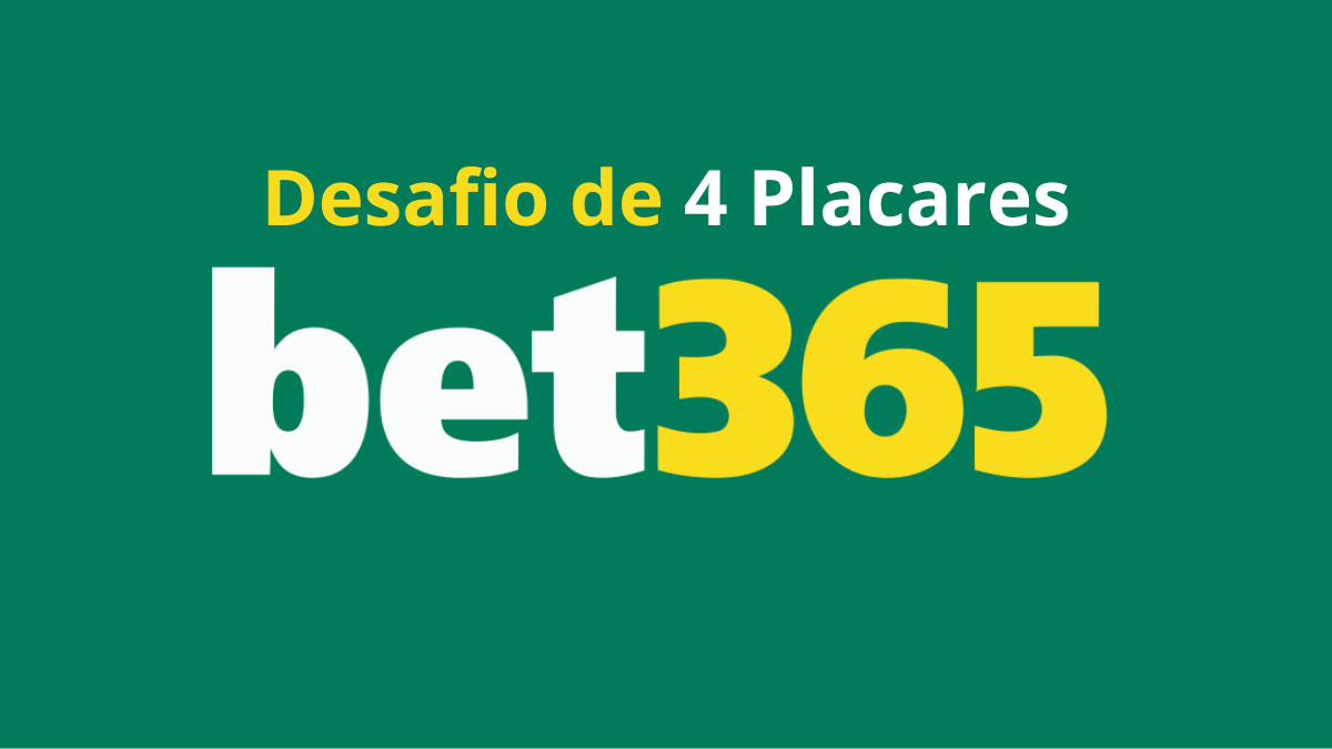 Bet365 Concorra a R$25.000 no Desafio de 4 Placares