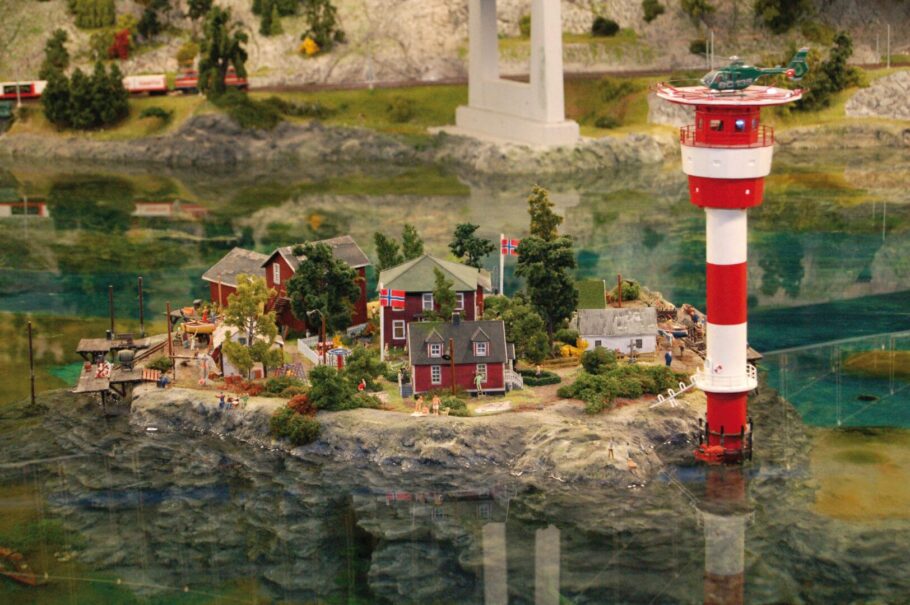 O Miniatur Wunderland é rico em detalhes